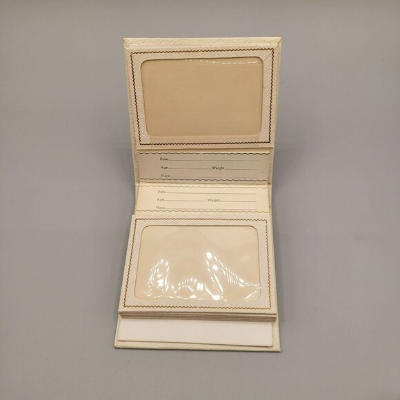 Widco Our Baby Snapshot Mini Album Baby Fine Bristle Hair Brushes Pink Floral - Picture 2 of 10